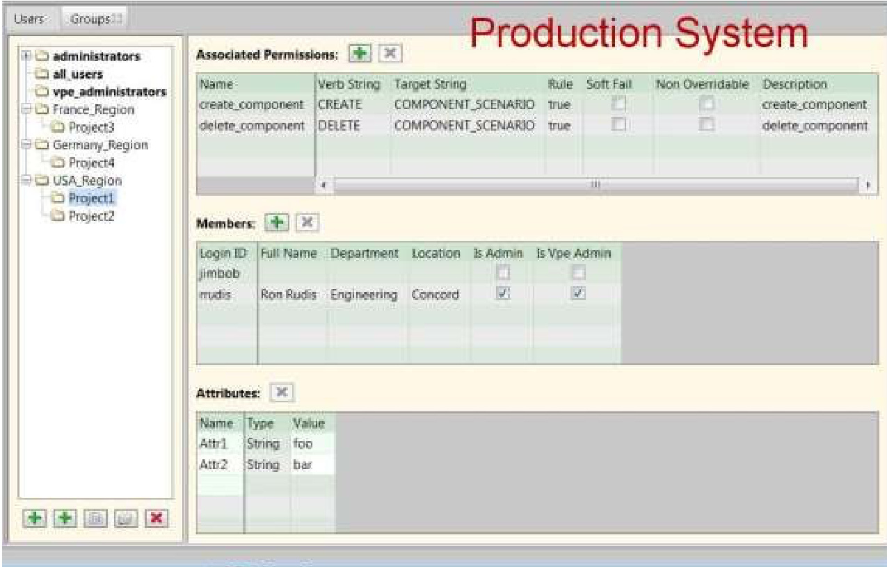 生产系统配置示例